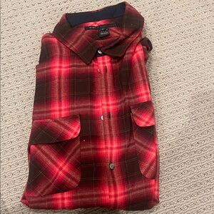 Marc By Marc Jacobs Red Plaid Casual Button Down Shirt
